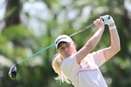 Charley Hull at the Aramco Team Series - Source: Getty